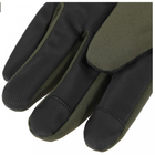 Армійські/тактичні зимові рукавички MIL-TEC SOFTSHELL HANDSCHUHE THINSULATE S OLIV/Олива (12521301-902-S) - зображення 5