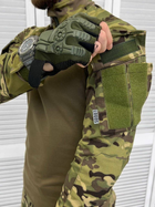 Убакс стрейч Тактична сорочка з довгим рукавом LOGOS мультикам темний 2ХL - зображення 3