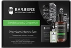 Подарочный набор для мужчин Barbers Sandalwood & Grapefruit Гель для душа Sacramento 500 мл + Успокаивающий лосьон после бритья London 100 мл + Носки мужские Bring me (4823109407923)