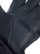 Тактические полнопалые перчатки (велоперчатки, мотоперчатки) Eagle Tactical ET-12 Black Размер М - изображение 5