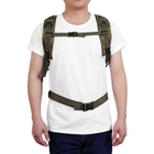 Тактический штурмовой рюкзак Lesko M07G 45л зеленый - изображение 10