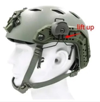 Кріплення адаптер ARC на тактичний шолом для навушників 3M Peltor, Earmor койот - изображение 4