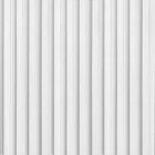 Декоративная стеновая рейка Sticker Wall 160*23*3000мм (D) SW-00001533 Белая
