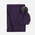 Комплект жіночий (шапка + шарф) Art Of Polo Hat&Scarf cz21807 One Size Purple (5902021184460) - зображення 1