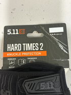Тактические перчатки 5.11 Tactical Hard Times 2 Черный S - изображение 5