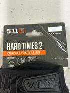Тактичні рукавички 5.11 Tactical Hard Times 2 Чорний М - зображення 5