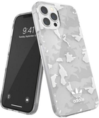 Панель Adidas OR SnapCase Camo для Apple iPhone 12 Pro Max Прозорий-Білий (8718846087407) - зображення 1