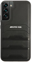 Etui plecki Mercedes AMG Leather Debossed Lines do Samsung Galaxy S22 Plus Black (3666339043629) - obraz 3