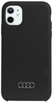 Etui plecki Audi Silicone Case do Apple iPhone 11 Black (6955250226448) - obraz 1