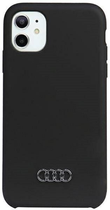 Etui plecki Audi Silicone Case do Apple iPhone 12/12 Pro Black (6955250224475) - obraz 1