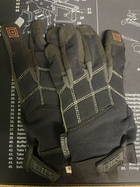 Тактичні рукавички 5.11 Tactical Station Grip Gloves чорні - зображення 4
