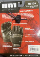 Тактические перчатки HWI Tac-Tex Mechanic Touchscreen (цвет - Black) XL - изображение 18