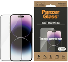 Szkło ochronne Panzer Glass Ultra-Wide Fit do Apple iPhone 14 Pro Max antybakteryjne (5711724027741) - obraz 1