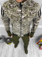 Куртка-бомбер "Пилот" LOGOS демисезонная мультикам светлый 3ХL - изображение 4