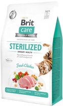 Сухой корм для кошек Brit Care Cat GF Sterilized Urinary Health для стерилизованных с курицей