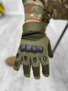 Тактичні рукавички grip (зимові) олива XL - зображення 2