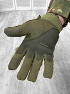 Тактические перчатки grip (зимние) олива XL - изображение 3