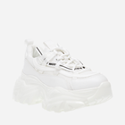 Sneakersy damskie na wysokiej platformie do kostki Steve Madden Recoupe Sneaker SM11002328-002 37 23 cm Białe (8720236914330) - obraz 2
