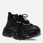Жіночі снікери Steve Madden Recoupe Sneaker SM11002328-184 39 24.6 см Чорні (8720236944726) - зображення 2