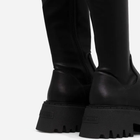 Жіночі ботфорти Steve Madden Outsource Boot SM11002706-001 36 22.2 см Чорні (8720857167528) - зображення 3