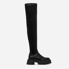 Жіночі ботфорти Steve Madden Outsource Boot SM11002706-001 39 24.6 см Чорні (8720857167580) - зображення 1