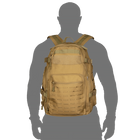 CamoTec рюкзак Brisk LC Coyote, похідний рюкзак, рюкзак армійський 30л, рюкзак 30л, великий рюкзак койот 30 л - зображення 2