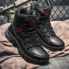Ботинки тактичні Lesko GZ706 Black р.44 чоловічі на шнуровці демісезонні - зображення 10