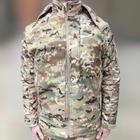 Куртка тактическая зимняя Softshell Single Sword Мультикам XL - изображение 1