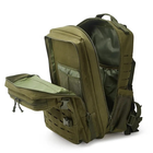 Рюкзак штурмовий MOLLE Laser Cut 45L Olive - зображення 5