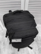 Тактический штурмовой рюкзак black U.S.A 45 LUX ml847 - изображение 5