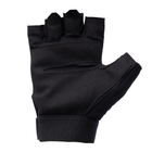 Перчатки тактические MIL-TEC Army Fingerless Gloves Black M - изображение 5