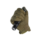 Тактичні рукавиці повнопалі із захистом Olive L - изображение 5