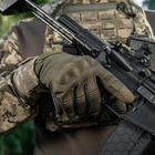 M-Tac рукавички A30 Olive, тактичні рукавички зсу, військові рукавички, рукавички олива, чоловічі рукавички - зображення 9