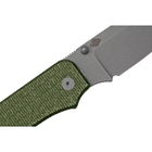 Ніж Weknife Big Banter Dark Green Micarta (WE21045-2) - зображення 4