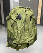 Военный рюкзак 45 л., Олива, ткань - Кордура, тактический рюкзак для военных, армейский рюкзак для солдат - изображение 1