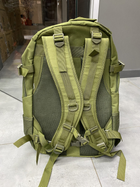 Військовий рюкзак 45 л., Олива, тканина - Кордура, тактичний рюкзак для військових, армійський рюкзак для солдатів - зображення 3