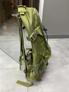 Військовий рюкзак 45 л., Олива, тканина - Кордура, тактичний рюкзак для військових, армійський рюкзак для солдатів - зображення 4