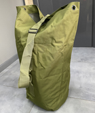 Баул тактичний YAKEDA TL-959, Оксфорд 600D, з плечовим шлейфом, колір Олива, тактична сумка для військових, армійський баул - зображення 4