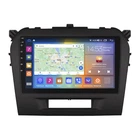 Штатная магнитола Lesko для Suzuki Vitara II 2014-2019 IPS 9" 4/64Gb CarPlay 4G GPS Prime Витара охлаждение