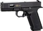 Пистолет пневматический SAS Glock 17 4,5 мм BB Blowback (металл; подвижная затворная рама) - изображение 1