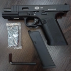Пістолет пневматичний SAS Glock 17 4,5 мм BB Blowback (метал; рухома рама затвора) - зображення 5