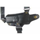 Кобура Медан для Glock 17 оперативная кожаная формованная с кожаным креплением (1007 Glock 17) - изображение 3