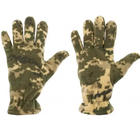 Набор мужской военный зимняя шапка, перчатки, хомут цвет пиксель - изображение 4
