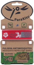 Браслет від комах Parakito Pulsera Antimosquitos Color Rojo Prim 1 шт (8431408105486)