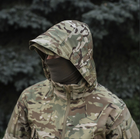 Куртка чоловіча демісезонна на флісі Soft shell водонепроникна захисна від вітру брудовідштовхувальна з міцного поліестеру на блискавці мультикам М-Тас - зображення 7