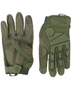 Рукавички тактичні Kombat uk Alpha Tactical Gloves M, оливковий - изображение 4