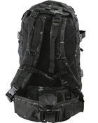 Рюкзак тактичний Kombat Medium Assault Pack мультікам чорний - зображення 4