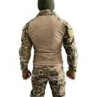 Тактичний костюм 3 в 1, Сорочка+ Штани + наколінники та налокотніки розмір 3XL - зображення 6
