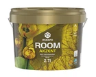 Краска акрилатная ESKARO ROOM для стен белая-база А 2,7л