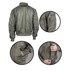 Куртка демісезонна Sturm Mil-Tec US Tactical Flight Jacket Olive S (10404601) - изображение 2